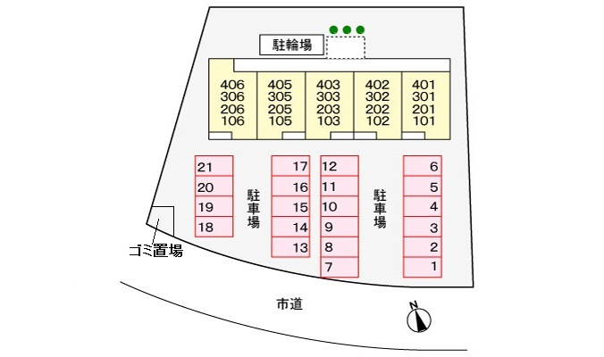 アルベロソットの区画図