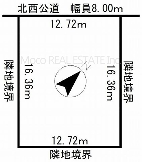 【区画図】 | 北見市小泉新築住宅