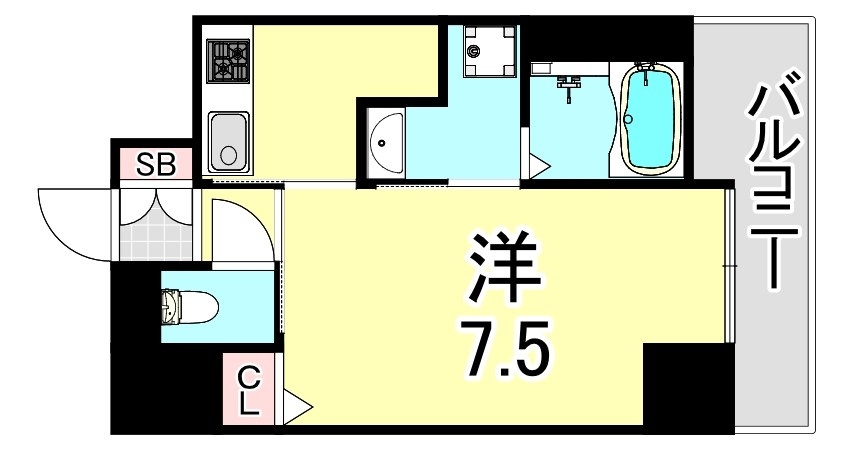 MJC神戸ブレイヴの間取り