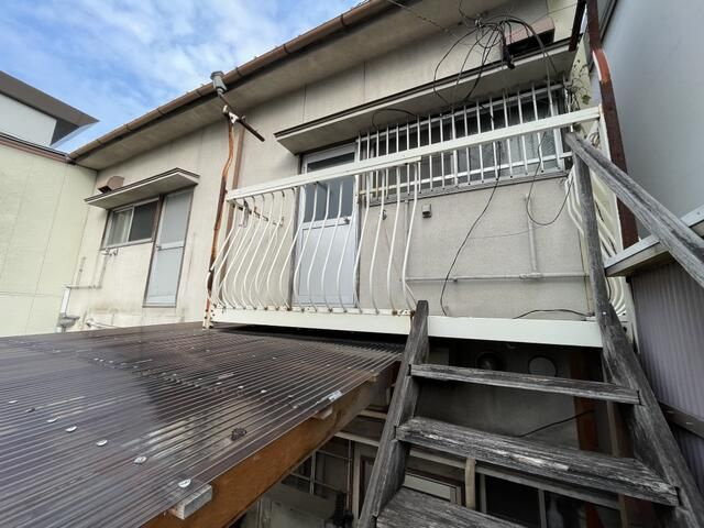 大府市共栄町９丁目の外観|店舗裏からの様子