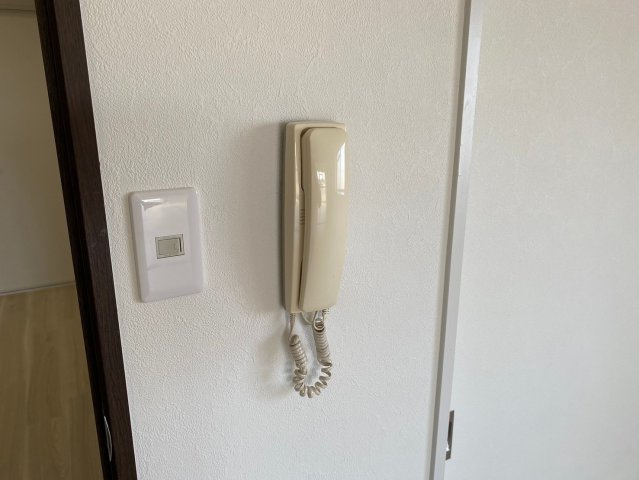 セザール喜多山の防犯設備|来客時の対応に便利なインターホン！