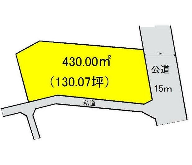売地　那珂市横堀売地806-20