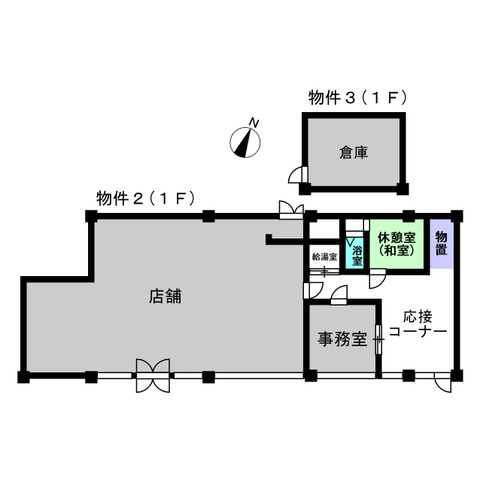 労住協第10ビル 事務所の間取り