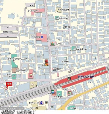 【地図】 | 藤和シティコープ祖師谷