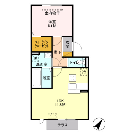【間取り】 | シャトレー明神