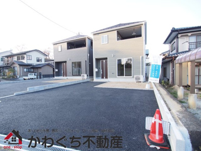 【外観】 | Cradle garden　二本松市智恵子の森第１　２号棟 | ★内覧予約で新米2kg★