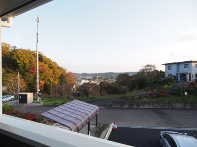 【展望】 | Cradle garden　二本松市智恵子の森第１　２号棟