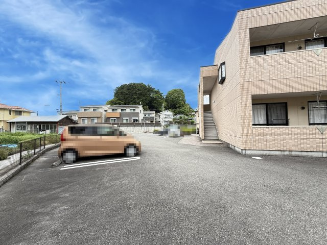 モンターニャの駐車場