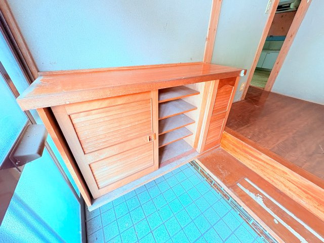 星野村10025-2の玄関