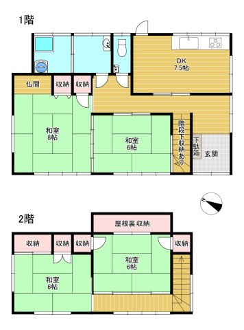 星野村10025-2の間取り