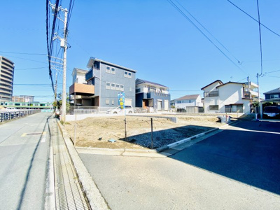 【外観】 | ◆茅ヶ崎土地分譲／残り２区画／建築条件なし／茅ヶ崎市中島＜52-3＞ | 全区画南道路の陽当りの良い分譲地！建築条件はございませんので、ご希望のハウスメーカーで想い描いたマイホームが叶えられます☆彡造成済みで建築までスムーズに運べます♪