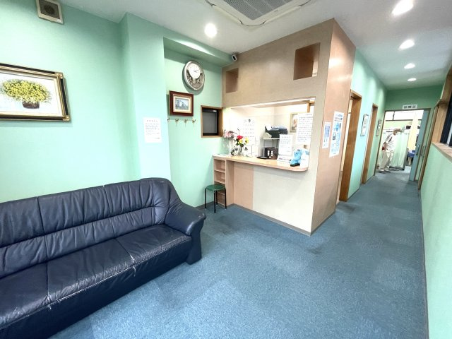相川店舗のロビー