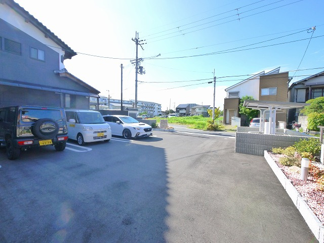 ミルキーコートの駐車場|駐車場です