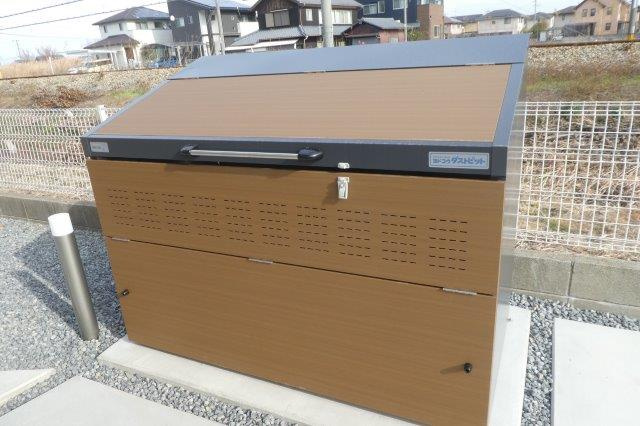 倉敷市茶屋町のアパートのその他共用部分|敷地内ゴミＳＴ・当番なし。