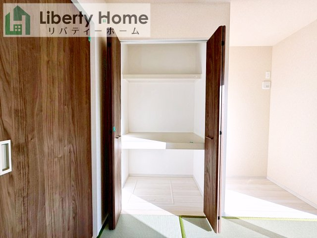 坂東市沓掛23-P1　19号棟　新築戸建の収納