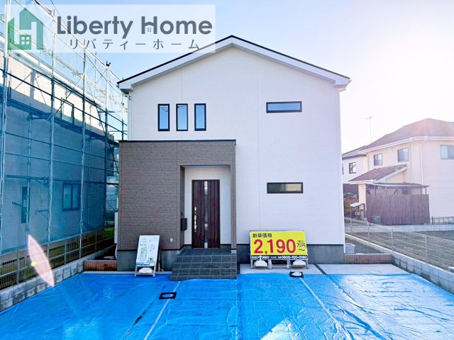 坂東市沓掛23-P1　新築戸建　19号棟　の外観|ご予約をいただければ、『平日の空いた時間』『周辺物件まとめて見たい』『1件だけ見たい』ももちろん可能です♪
お気軽にお問合せください♪