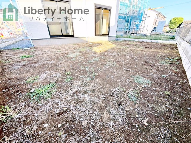 坂東市沓掛23-P1　19号棟　新築戸建の庭