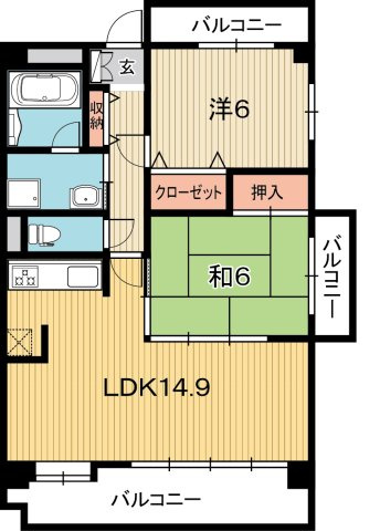 ジュピターの間取り