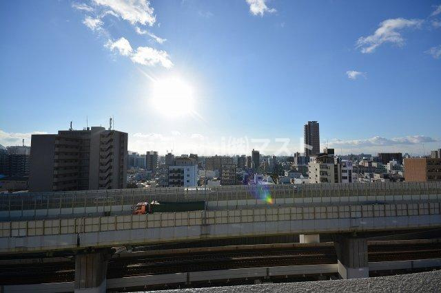 シャトー弁天弐番館の展望