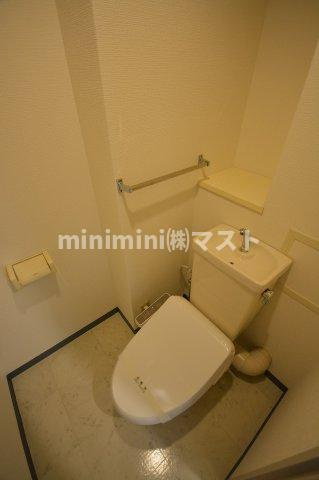 シャトー弁天弐番館のトイレ