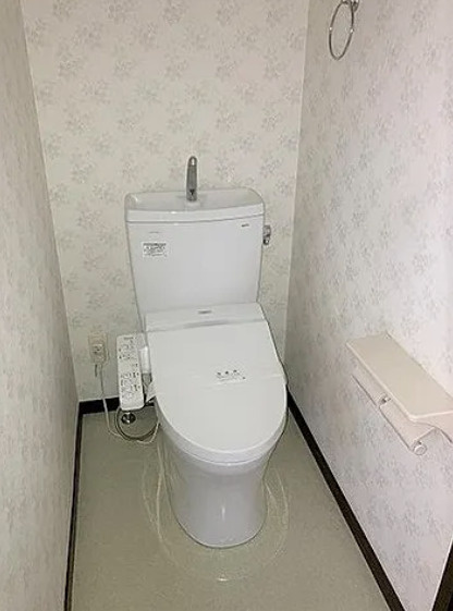 ライオンズマンションＭＡＸＩＭ櫛原【キャッシュッバック対象】のトイレ|コンパクトで使いやすいトイレです※現状優先