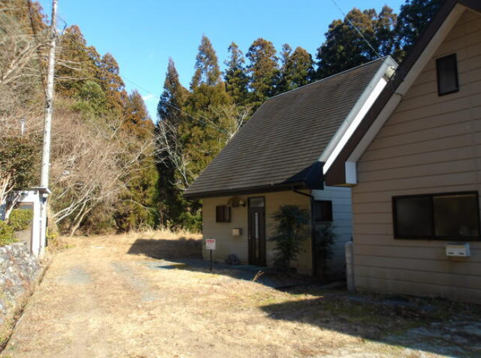 売土地　天竜区春野町和泉平の前面道路含む現地写真