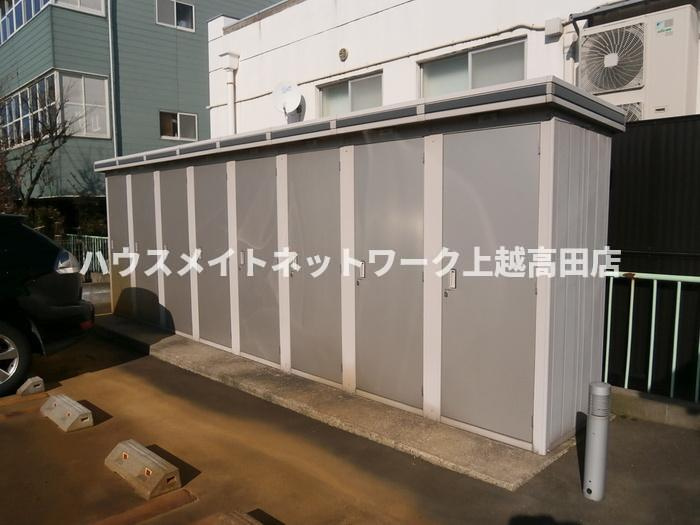 セーフハウスの設備|外部物置
