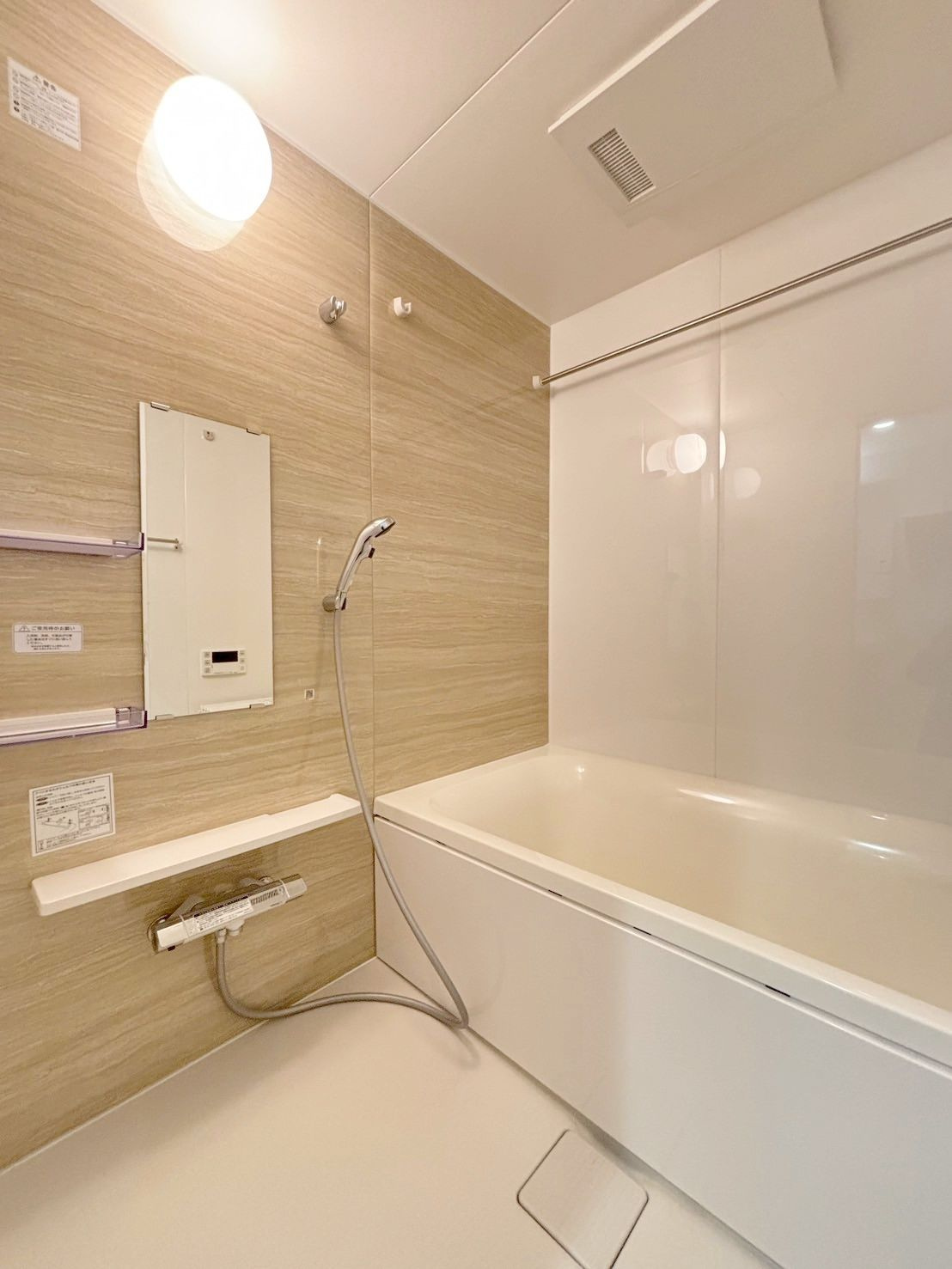 「防音マンション」Ｌｉｂｅｒｔｅ沼袋の浴室|お風呂で日々の疲れを落としましょう