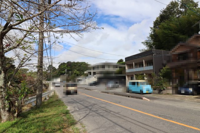 【前面道路含む現地写真】 | 岡崎市箱柳町字東ノ元　戸建 | 前面道路含む現地写真です（東）

