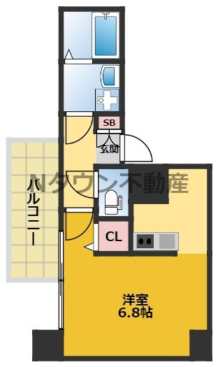 【間取り】 | S-RESIDENCE上前津 | 間取りです。
