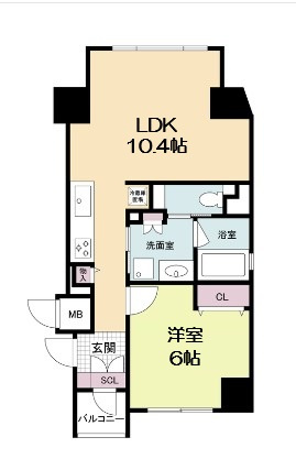 【間取り】 | RIDGE北堀江