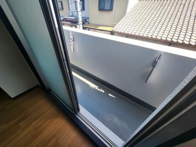 フェイバル二条のバルコニー