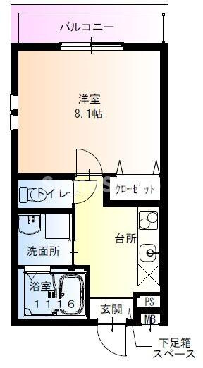 フジパレス尼崎橘通りの間取り