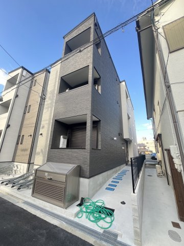 大阪市西淀川区姫島４丁目のアパートの外観|きれいな外観です