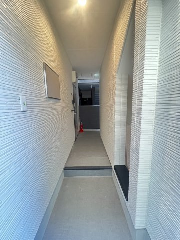 大阪市西淀川区姫島４丁目のアパートのロビー|ロビーです