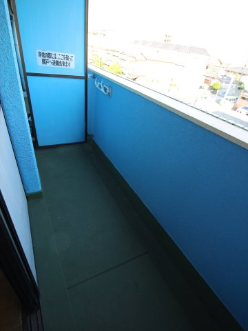 ドルミマンションのバルコニー