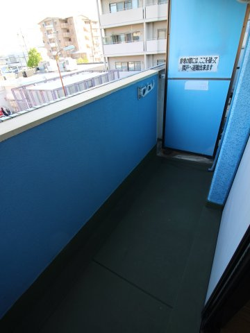 ドルミマンションのバルコニー
