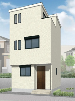 【外観パース】 | 完成イメージパース