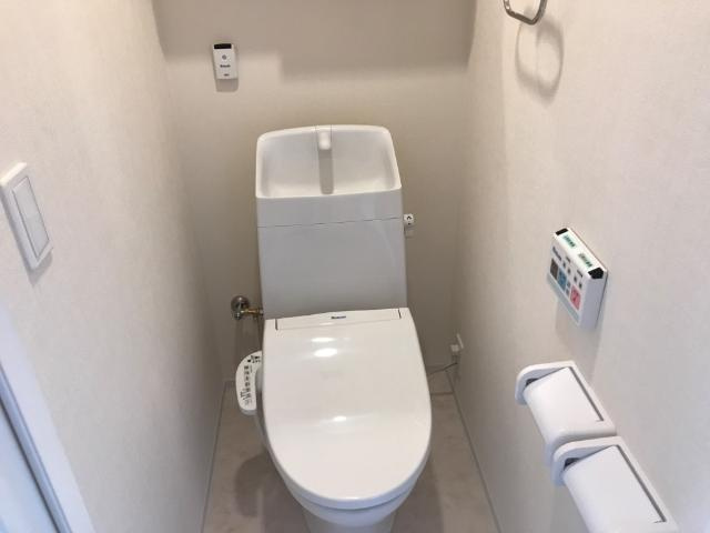 【トイレ】 | 仮）太田市由良町アパート | シャワー付トイレ（イメージ）