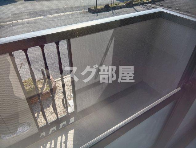 ピュアライフ　C棟のバルコニー