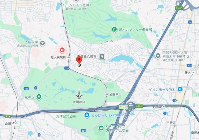 メゾンルミエールの地図