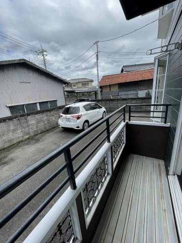 広々としたバルコニーです