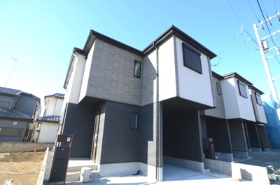 【外観】 | 海老名市杉久保南3丁目　新築戸建て　全７棟【仲介手数料無料】 | 建物完成しました！！内見可能です♪