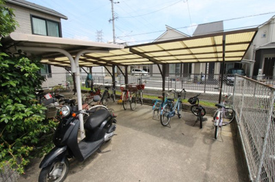 【その他共用部分】 | メュールパレ松本　Ⅰ | ☆屋根付き駐輪場☆