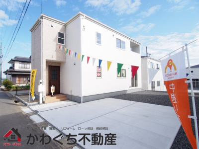 【外観】 | Livele Garden.S　本宮仁井田第４　１号棟 | ★内覧予約で新米2kg★