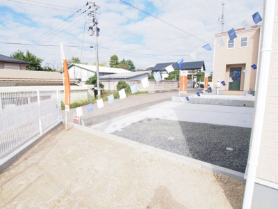 【前面道路含む現地写真】 | Livele Garden.S　本宮仁井田第４　３号棟