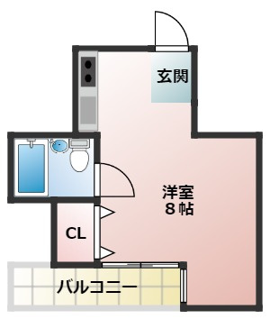 ハイツピアレスの間取り