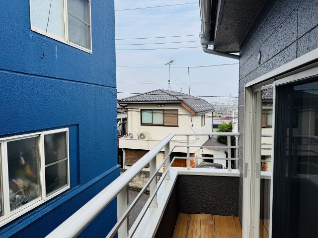 八王子市　長沼町　中古戸建てのバルコニー|～2階南向きのバルコニー～