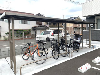 【その他共用部分】 | D-residence沖野上 | 屋根付き駐輪場