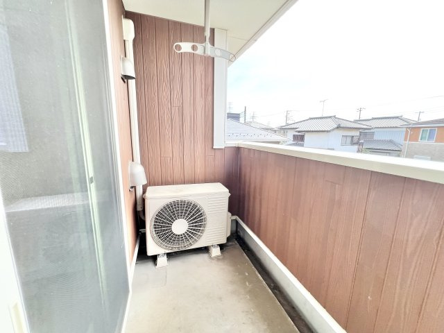 さくらガーデンⅡのバルコニー|※別部屋参考写真